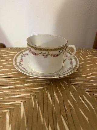 Set porcellana floreale