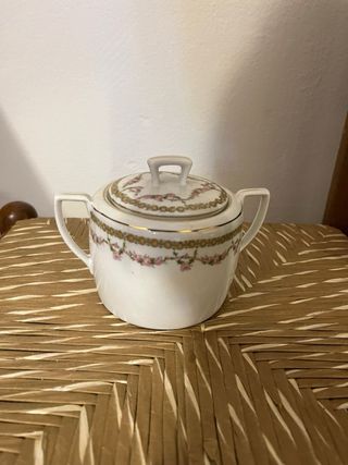 Set porcellana floreale