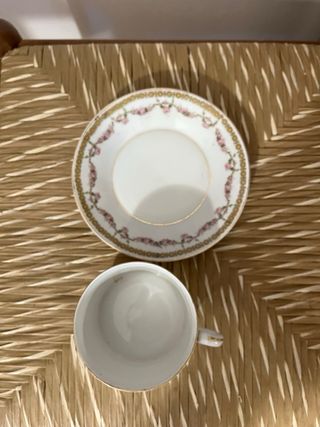 Set porcellana floreale