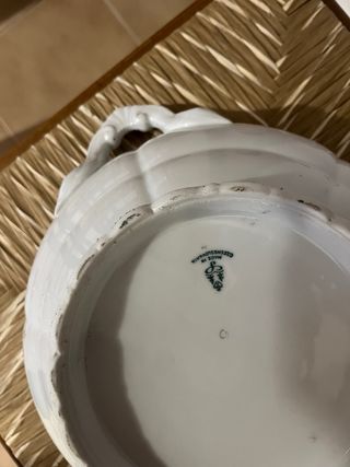 Set porcellana floreale