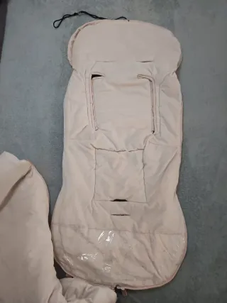 Saco Carro Bebé Rosa Elefantes