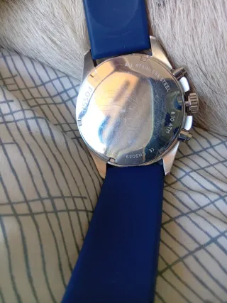 Reloj Fossil Azul y Plateado