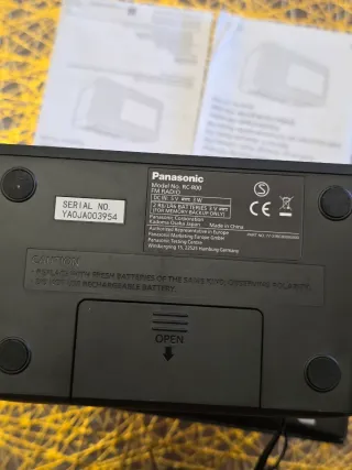 Radio Despertador Panasonic RC-800EG-K