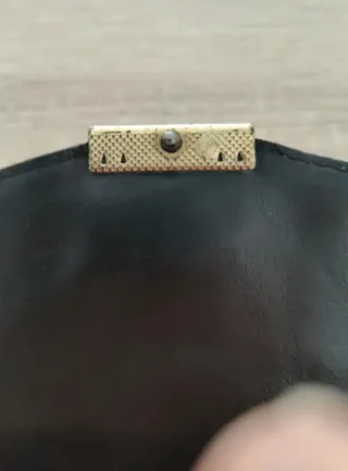 Cartera de mano Loewe en piel Negra
