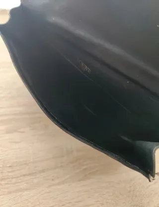 Cartera de mano Loewe en piel Negra