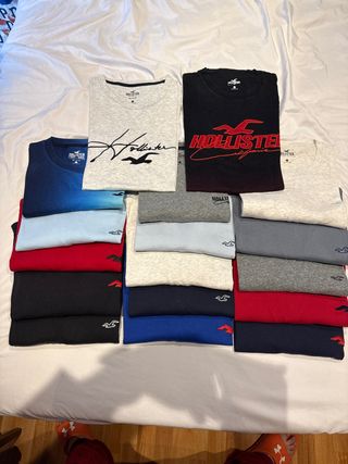 Lote Camisetas Hollister