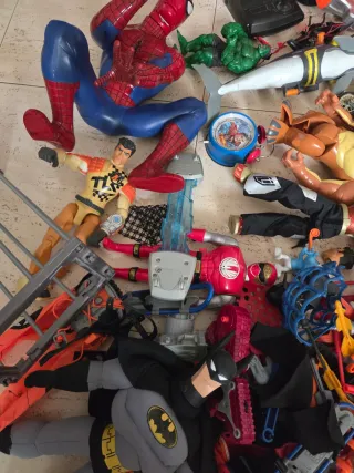 Lote Repuetos para  Juguetes Figuras Acción