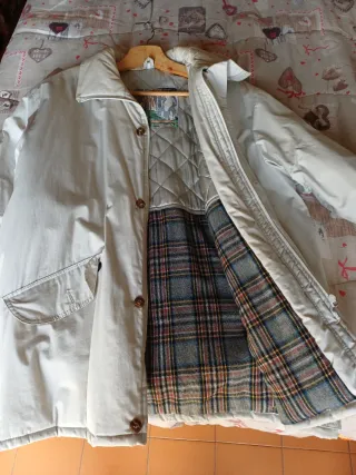 Giaccone uomo beige taglia 52