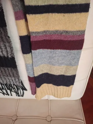 3 sciarpe in lana da donna