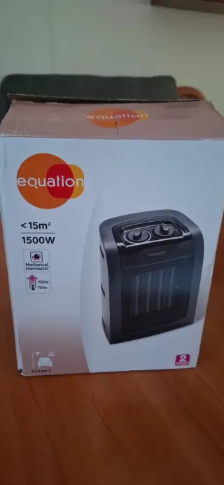 Calentador de aire Equation 1500W