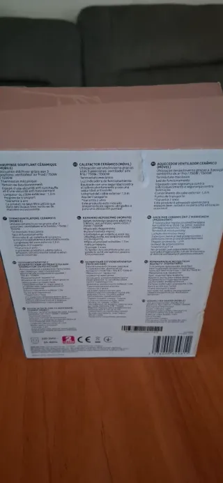 Calentador de aire Equation 1500W