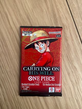 17 Sobres One Piece Card Game OP-13