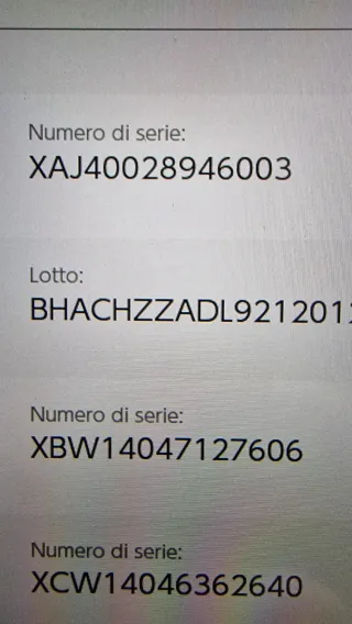 Nintendo Switch Seriale Basso