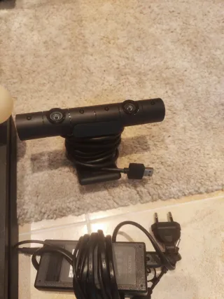 PS4 Negra + Gafas VR, 2 Mandos, Pistola y Juegos