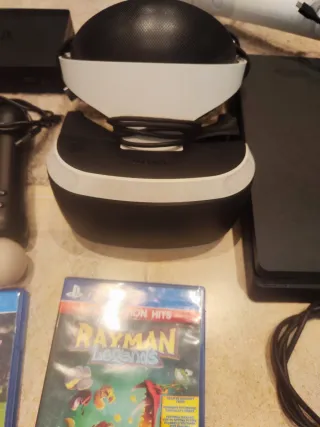 PS4 Negra + Gafas VR, 2 Mandos, Pistola y Juegos