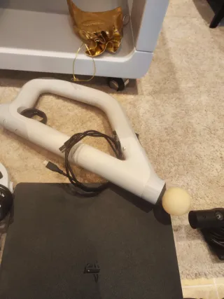 PS4 Negra + Gafas VR, 2 Mandos, Pistola y Juegos