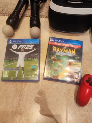 PS4 Negra + Gafas VR, 2 Mandos, Pistola y Juegos