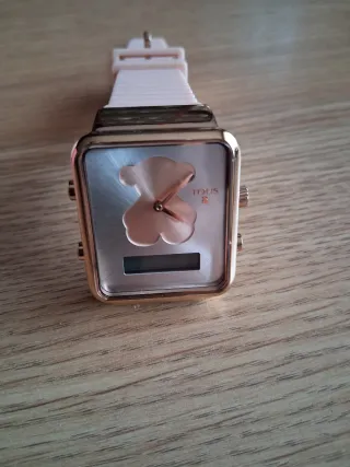 Reloj Tous Dorado y Rosa con Caja