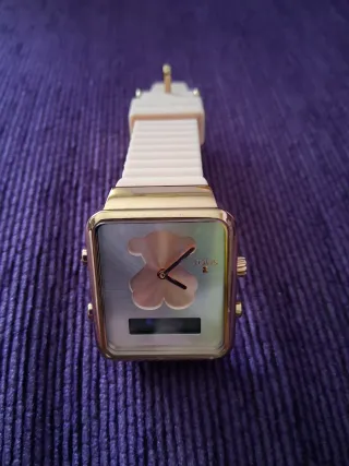 Reloj Tous Dorado y Rosa con Caja