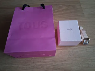 Reloj Tous Dorado y Rosa con Caja