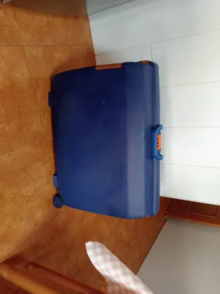 Maleta Rígida Samsonite Azul  2 unidades