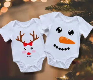 Body Bebé Mi 1ra Navidad Talla 6-9 Meses
