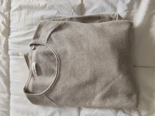 Camiseta de vestir hombre beige