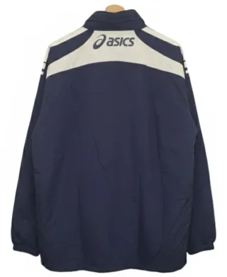Chaqueta Asics azul con capucha