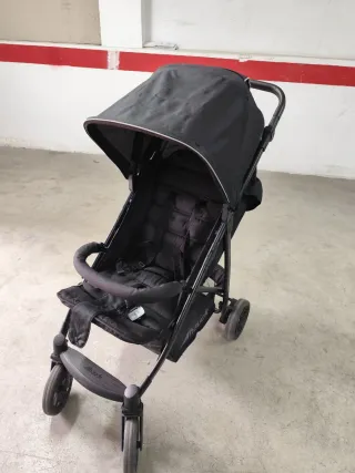 Silla de paseo Hauck negra hasta 25 kg