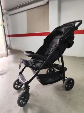 Silla de paseo Hauck negra hasta 25 kg