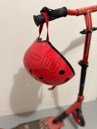 Patinete infantil rojo