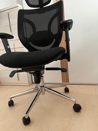 Silla de oficina ergonómica para largas horas