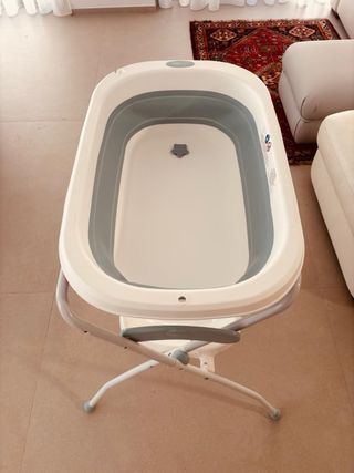 Bañera bebé con cambiador