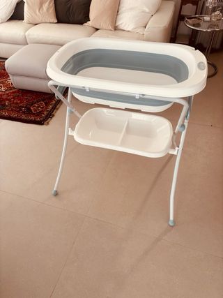 Bañera bebé con cambiador