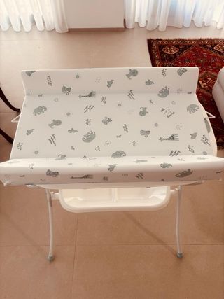 Bañera bebé con cambiador