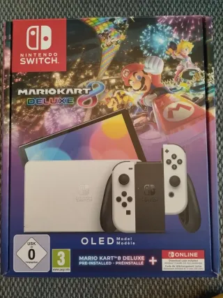Nintendo Switch OLED Bianca e Multicolore