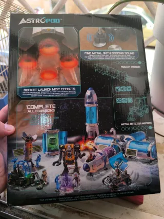 Juguete de cohete espacial Astropod nuevo