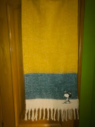 Bufanda gordita de Snoopy Nueva etiqueta