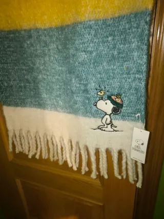 Bufanda gordita de Snoopy Nueva etiqueta