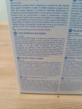 Calientabiberones digital Chicco