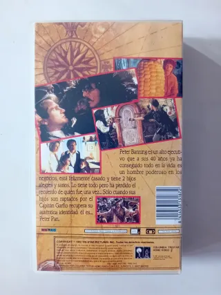 VHS Hook (El Capitán Garfio) Español