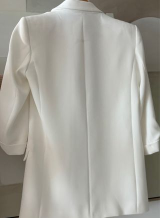 Americana blanca ZARA Talla XS