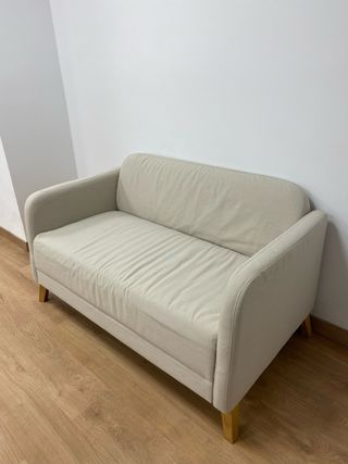 Sofá LINANÄS Ikea beige tela