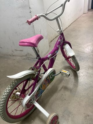 Bici Princesas con Ruedines hasta 6 años