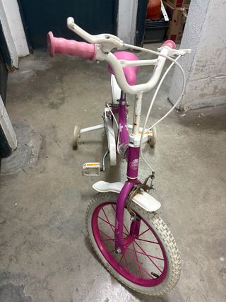 Bici Princesas con Ruedines hasta 6 años