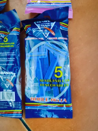 25 Maquinillas Desechables Doble Hoja