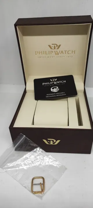Scatola Philip Watch con fibbia 45