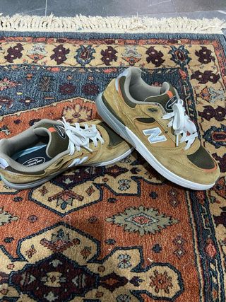 Zapatillas New Balance Marrones y Verdes