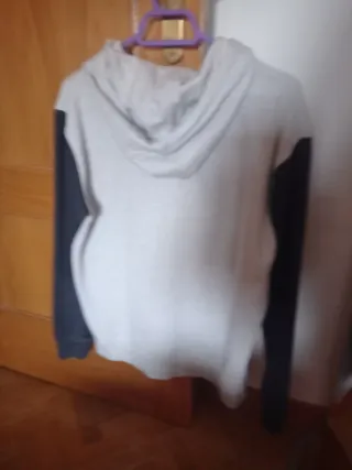 Sudadera Rip Curl Gris y Negra con Capucha