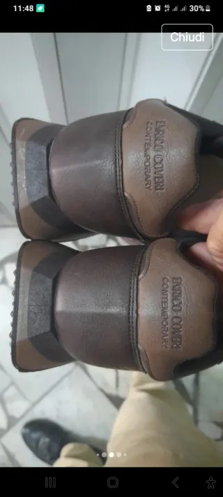 Sneakers Enrico Coveri Marroni Taglia 44